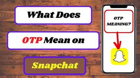Many people like to ship fictional. . What does otp mean on snapchat